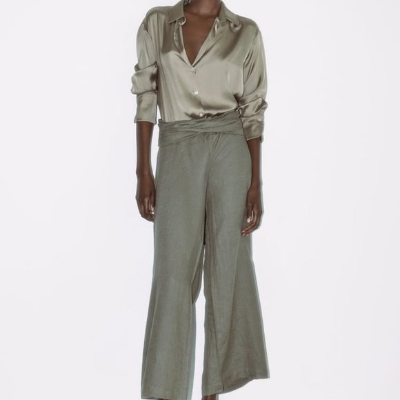 ZARA RHINESTONE SANDALS - Picture 8 of 8